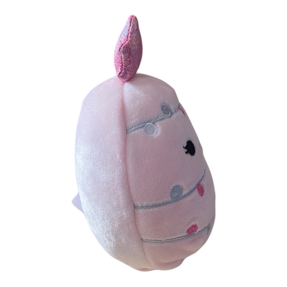 Squishmallows Garnet 4” Pink Christmas Tree Plush NEW - Picture 5 of 6